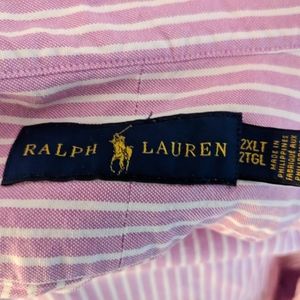 Men's polo long sleeve button down